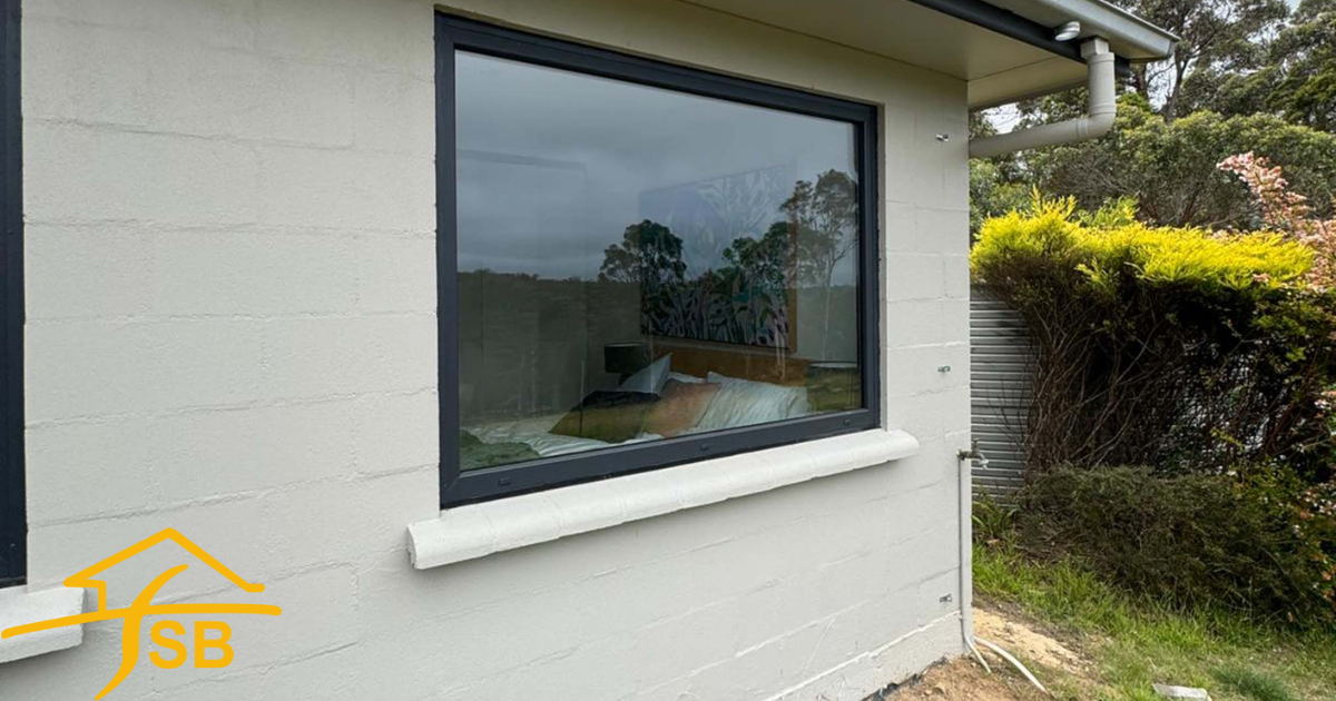 Fixed aluminium window